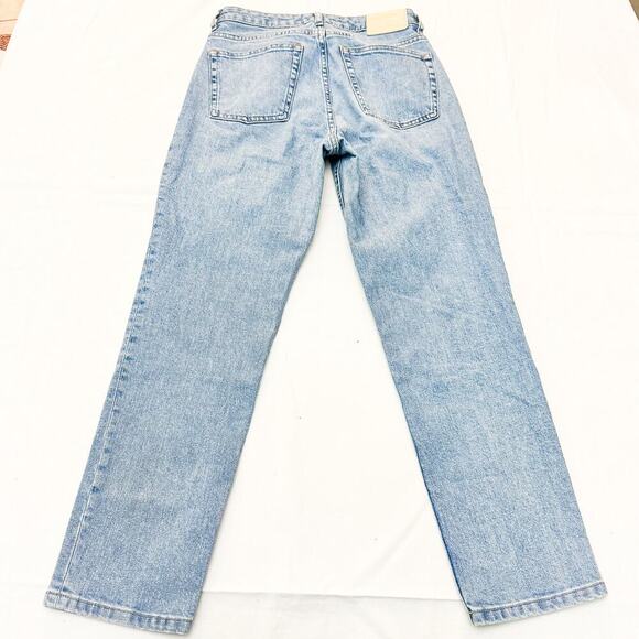 Everlane The Cheeky Jean Light Wash Denim Jeans Size 26 Crop - Picture 3 of 9